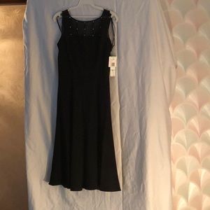 Black cocktail dress